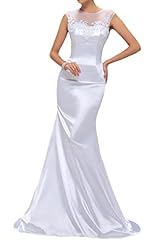 Charmeuse/Tulle 2015 Open-Back Mermaid Natural   Waistline Evening Dress 