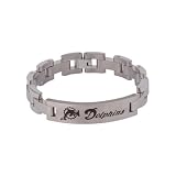 Men's NFL Titanium Bracelet - Dolphins