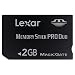 All Products : Lexar 2 GB Memory Stick Pro Duo Platinum II, LMSPD2GBBSBNA