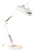 Kitchen & Housewares : Magnifying arm desk lamp with base, white