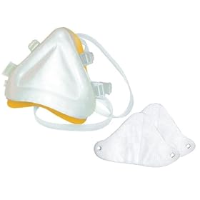 Click here to buy NanoMask Protective Face Mask, Adult, Yellow by NanoMask.