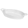CorningWare Creations 12-Ounce Au Gratin Dish, White Diamond
