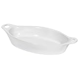 CorningWare Creations 12-Ounce Au Gratin Dish, White Diamond