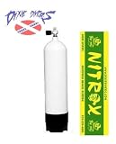 80 Cf Scuba Dive Tank Faber Blue Steel Hp 3442psi New