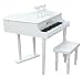 Schoenhut 30 Key White Classic Baby Grand Piano