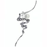 Pugster Faux Pearl Brooch