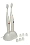 Ultrasonex SB302U Set of 2 Rechargeable Toothbrushes with 6 Replacement Brushes