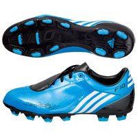 adidas F10 i TRX Firm Ground Football Boots – Cyan/White/Black – UK Size 9