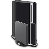 PlayStation 3 - Vertical Stand -black- white light - Standfu�von "Kamikaze Gear"