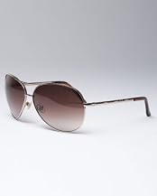 Laura Cross Bar Aviator Sunglasses