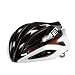 Sports : MET Pro Race-Helm Sine Thesis schwarz/weiß, Gr. S 52-55 cm