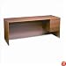10500 3/4 Right Pedestal Credenza, 72w x 24d x 29-1/2h, Medium Oak Frame/Top