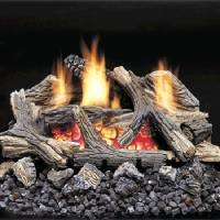 Monessen DEB20 20" Aged Hickory Vent Free Log Set - DEB20
