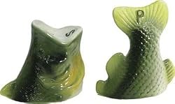 River's Edge Salt & Pepper Shaker Bass