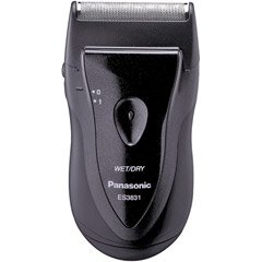 Panasonic ES3831K Single Blade Travel Shaver, Black