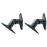 PEERLESS PSP2 Pro Series Universal Wall and Ceiling Satellite Speaker Mounts, 2 pk -by-PEERLESS