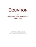Equation: Webster's Timeline History, 1990 - 1993