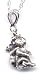 18 Koala Mother and Cub Chain Necklace Sterling Silver Jewelry
