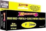 Arrow Fastener BN1816B 1-Inch Brown 18 Gauge Brads