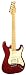 Arbor AS310 Double Cutaway Electric Guitar, Transparent Red