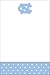 Palm Tree Paperie UNC Tar Heels Polka Dot Magnetic 2-count Notepads
