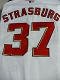Steven Strasburg(Washington Nationals) Autographed Jersey - Autographed MLB Jerseys