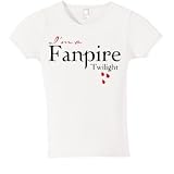 I'm a Fanpire Twilight T-shirt Jr. Miss Fitted Tee