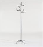 Euro Style 38056 Cactus Coat Rack Aluminum 6 Pack