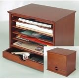 Desktop Organizer - 5 shelf (Cherry) (11.25H x 14W x 10.75D)