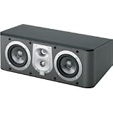 JBL ES25CBK 3-Way, Dual 5 1/4 Center Channel Speaker - Black