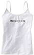 MOROCCO - Country Series - White Women's / Girls Camisole (Girlie / Babydoll)