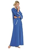 Dreams and Company Plus Size Hooded French terry robe Dreams & Co