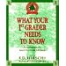 What Your 1st Grader Needs to Know:  Fundamentals of a Good First-Grade Education (The Core Knowledge Series)