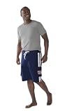 NFL Men's New York Giants Swimwear Shorts (Blue, Large)
