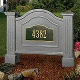 Nantucket Address Sign - Granite by Mayne