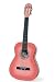 Musical Instruments : BeBoP 1/2 Size Child Pink Sunburst Nylon String Guitar Package, Free Tuner, & 20 Great Kid Songs CD