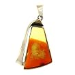 Amber Pendant set in .925 Sterling Silver