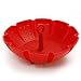 Norpro Silicone 9 Inch Steamer In Red NEW