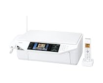 SHARP 見楽るプリント ファクシミリ複合機 ホワイト系 UX-MF50CL (1台8役, 子機1台, 4.3型ASVカラー液晶)