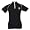 Ferrari Black Ladies Shield Zip Top