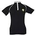 Ferrari Black Ladies Shield Zip Top