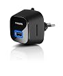 Philips DLA 96464 caricatore universale  USB, Presa 230V (USB 2.0), colore: Nero