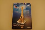 Eiffel Tower, 37 Piece 3D Jigsaw Puzzle Made by 3D-Puzzle