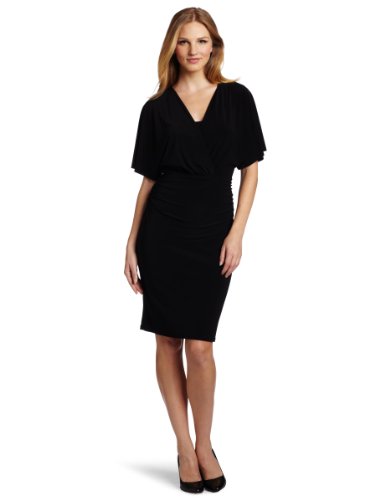 Evan Picone Women's Matte Jersey Dolman Sleeve Sheath Evan Picone Women's Matte Jersey Dolman Sleeve Sheath