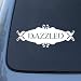 DAZZLED - Twilight - Vinyl Car Decal Sticker #1573 | Vinyl Color: White
