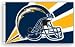 San Diego Chargers NFL Helmet Design 3'x5' Banner Flag by Fremont Die