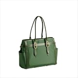Contemporary Classic Nylon Everyday Tote in Leaf Green