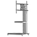 Omni Mount Accessory Shelf for OM-HF1319 2-Shelf Video Stand, Grey Finish