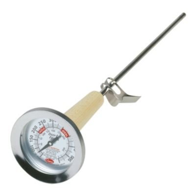Cooper Atkins Kettle Deep-Fry 50°-550°F Thermometer w/ Stem 106857 Cooper Atkins Kettle Deep-Fry 50°-550°F Thermometer w/ Stem 106857