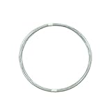 ハイロジック:ユニクロ針金 線径約0．5ミリ×約25ｍ ＃25 入数1巻 00021775 ×5セット